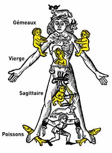 image de l'homme zodiacal