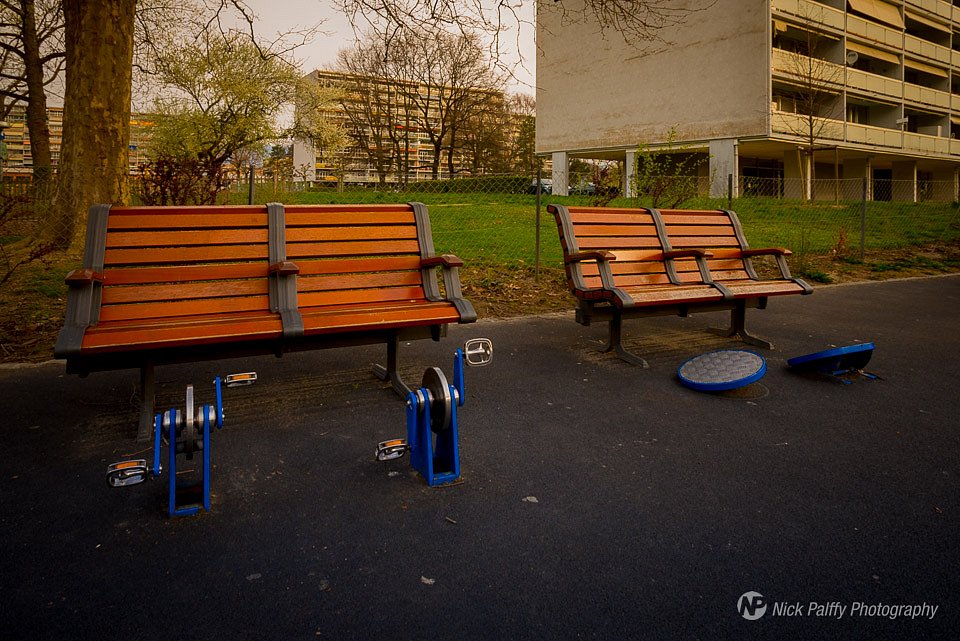 Aire de jeux pour seniors